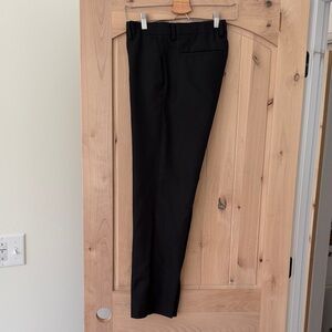 Louis Raphael Men's Classic Black Dress Pants